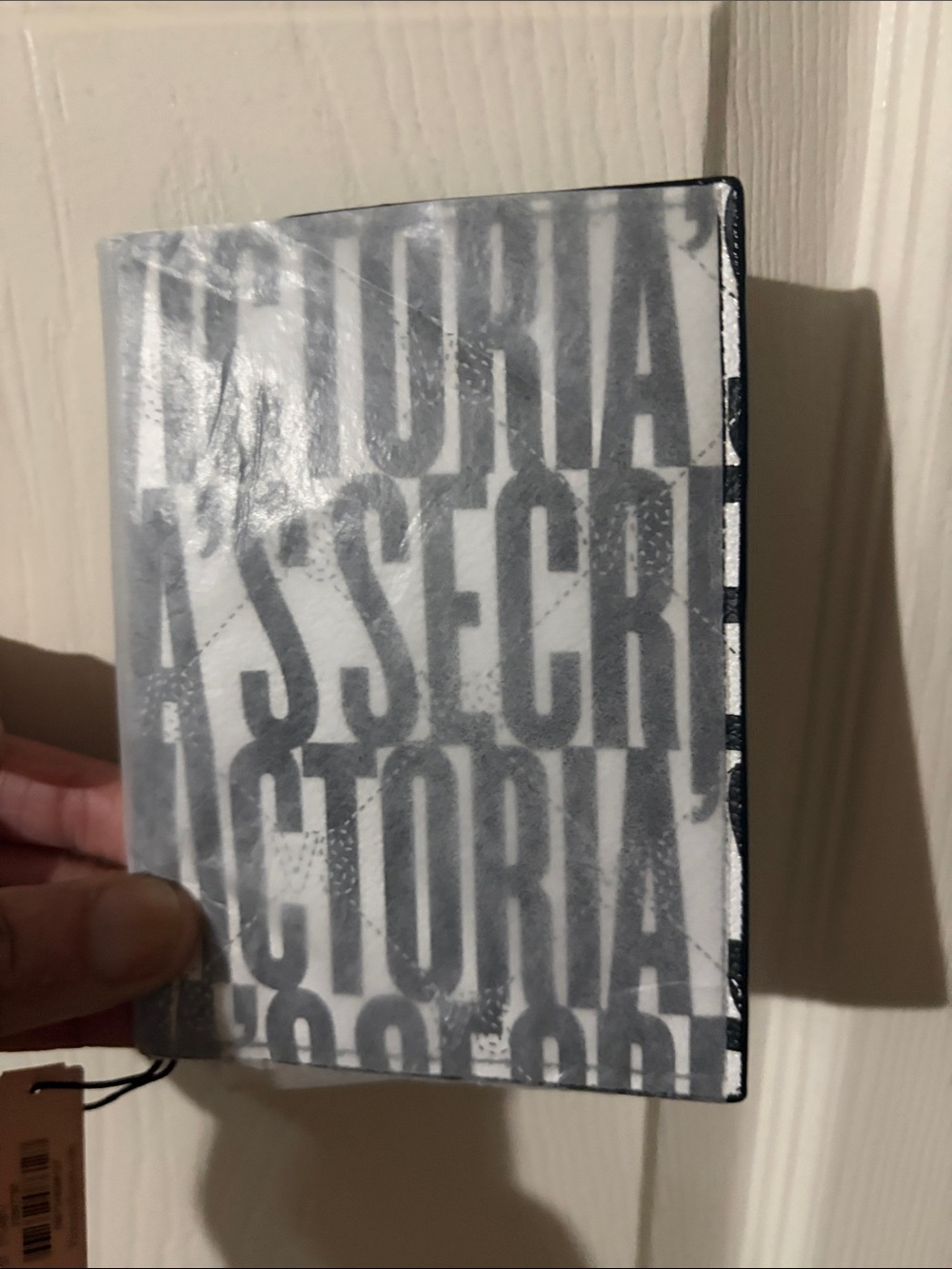 Victoria's Secret Gray Logo PASSPORT,  Card & Key Holder
